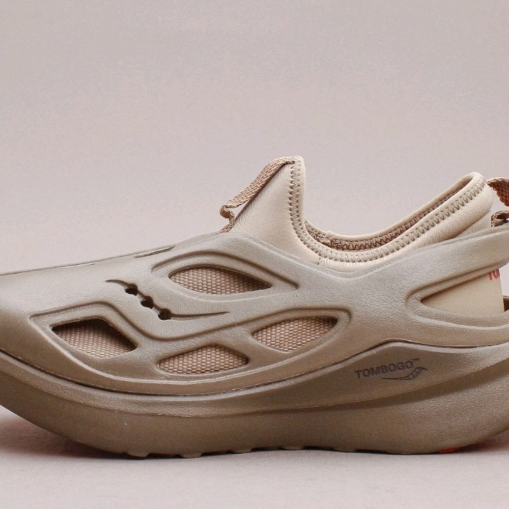 - Saucony TOMBOGO x Butterfly Boulder Brown,SZ.11 - Picture 9 of 10